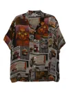 Stain Shade Graphic-print Shirt