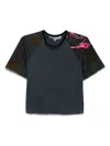 Stain Shade T-shirt Mit Grafischem Print