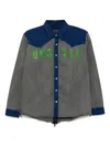 Stain Shade Logo-printed Shirt
