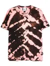 Stain Shade Tie-dye-print T-shirt In Pink