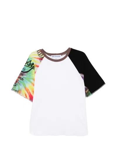 Stain Shade Tie-dye Raglan-sleeve T-shirt In Multi