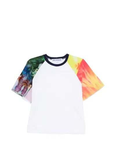 Stain Shade Tie-dye Raglan-sleeve T-shirt In Multi