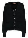 Stain Shade V-neck Cardigan
