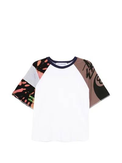 Stain Shade X Stussy Tie-dye T-shirt In White