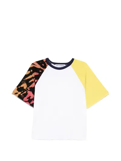 Stain Shade X Stussy Tie-dye T-shirt In White