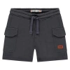 Stains And Stories By Babyface Cargo Sweatshorts In Gray