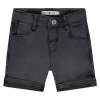 Stains And Stories By Babyface Classic Jean Shorts In Gray