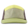 Stains And Stories By Babyface Colorblocked Striped Baseball Cap In Green