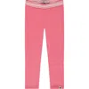 Stains And Stories By Babyface Stripe Waisted Leggings In Pink