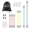 Stalwart Bungee Cord Set - 28 Piece