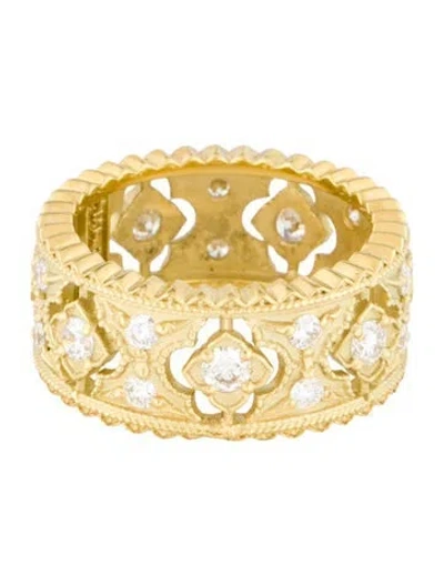 Pre-owned Stambolian 18k 1.10ctw Diamond Passion Thin Band In Multi
