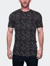 Stamina Teehlzip Spash Black In Black