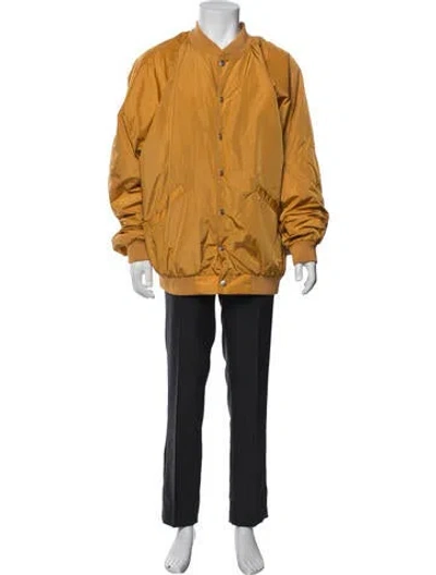 Pre-owned Stampd Bomber Jacket W/ Tags In Yellow