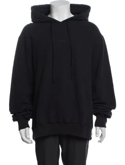 Pre-owned Stampd Crew Neck Long Sleeve Hoodie In Blue