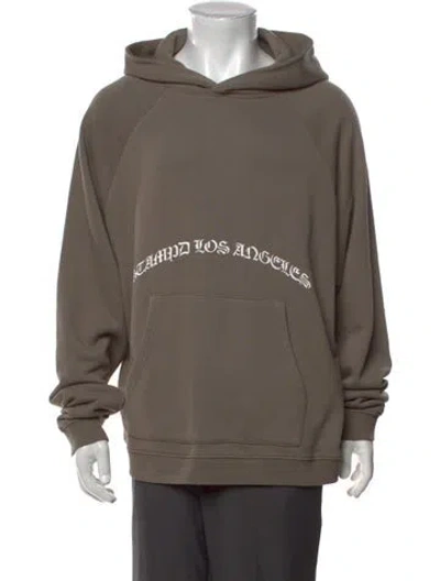 Pre-owned Stampd Graphic Print Crew Neck Hoodie W/ Tags In Grey
