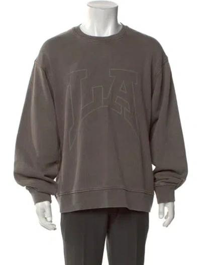 Pre-owned Stampd Graphic Print Crew Neck Pullover W/ Tags In Grey