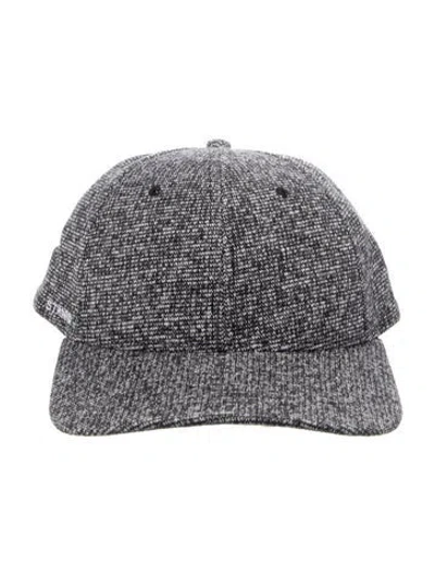 Pre-owned Stampd Heather Print Embroidered Baseball Cap In Gray
