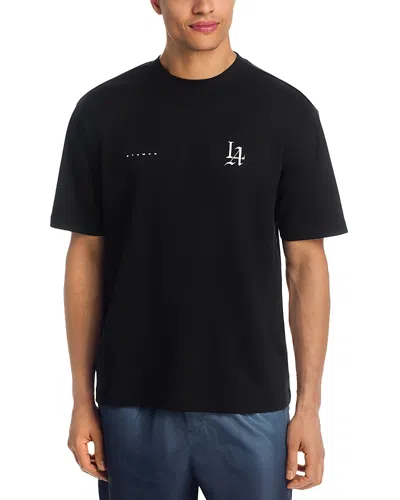 Stampd La Monogram Logo T-shirt In Black
