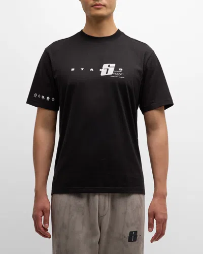 Stampd Men's Summer Transit Relaxed T-shirt In Black