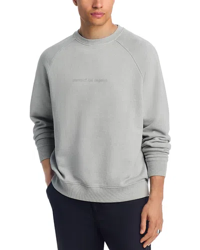 Stampd Minimal Crewneck Logo Sweatshirt In Gray