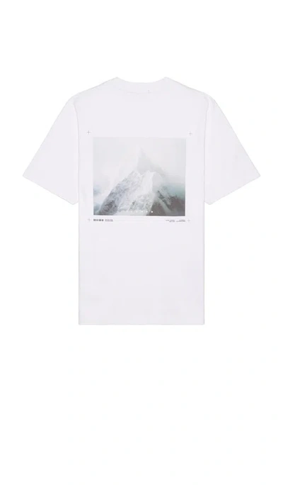 Stampd Mountain Peak Relaxed Tee In White