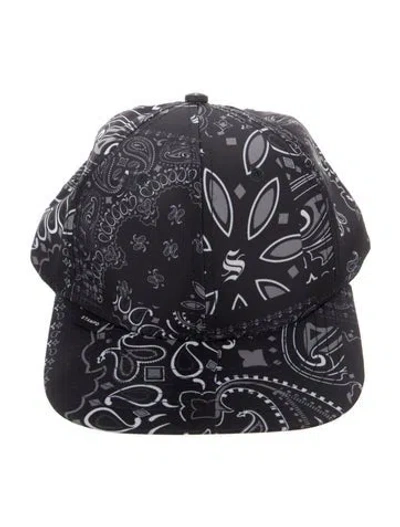 Pre-owned Stampd Nylon Baseball Cap In Blue
