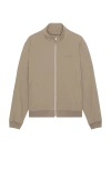 Stampd Nylon Track Jacket In Brown