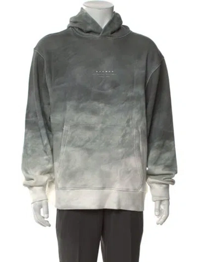 Pre-owned Stampd Patterned Crew Neck Hoodie W/ Tags In Grey