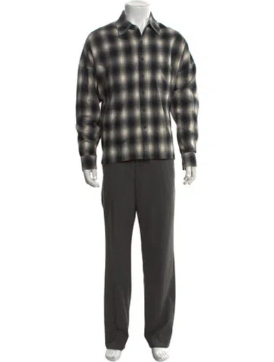 Pre-owned Stampd Plaid Print Long Sleeve Shirt In Multi
