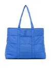 Stampd Quilted Tote Bag In Blue
