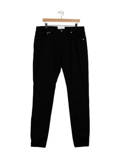 Pre-owned Stampd Slim Fit Jeans In Black