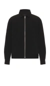 Stampd Terry Zip Jacket In Black