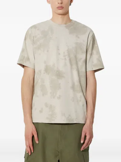 Stampd Tie-dye Short-sleeve T-shirt In Neutral