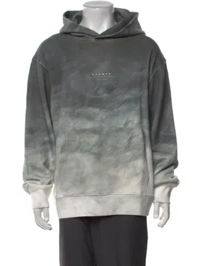 Pre-owned Stampd Tie-dye Print Crew Neck Hoodie W/ Tags In Grey