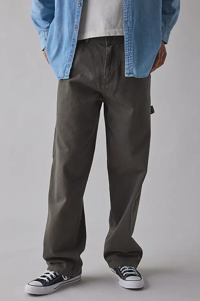 Stan Ray Big Job Painter Pant In Overdyed Black Hickory, Men's At Urban Outfitters In Gray