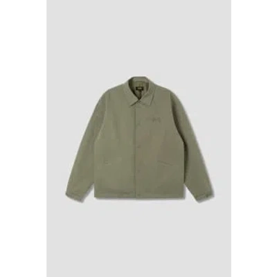 Stan Ray Coach Jacket In Green