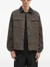 Stan Ray Contrast-collar Jacket In Brown