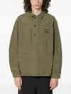 Stan Ray Corduroy Chest-pocket Polo Shirt In Green