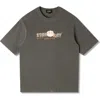 Stan Ray Crocket Graphic T-shirt In Gray
