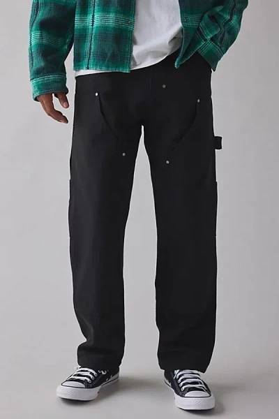 Stan Ray Double Knee Straight Leg Pant In Black, Men's At Urban Outfitters