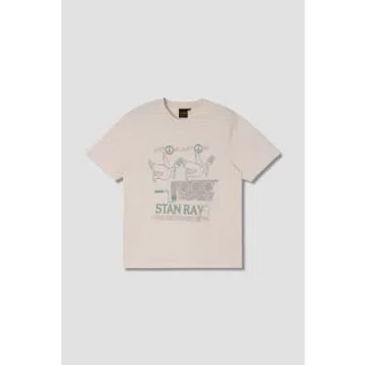 Stan Ray Each One T-shirt In Natural/natural