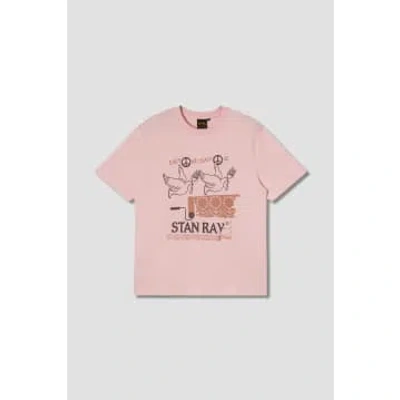Stan Ray Each One T-shirt In Pink