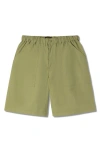 Stan Ray Jungle Cotton Shorts In Olive