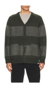 Stan Ray Knitted Cardigan In Multi