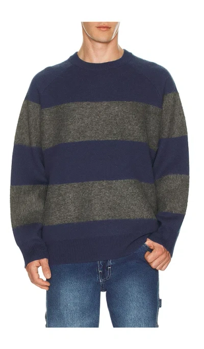 Stan Ray Knitted Sweater In Blue