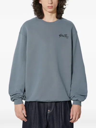 Stan Ray Logo-print Sweatshirt In Blue