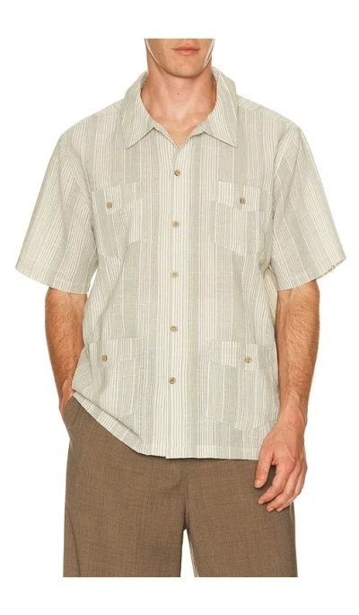 Stan Ray Mexicali Short Sleeve Shirt In Green