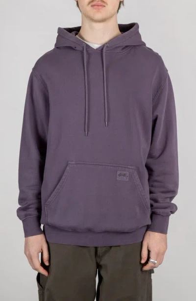 Stan Ray Patch Hoodie In Washed Navy