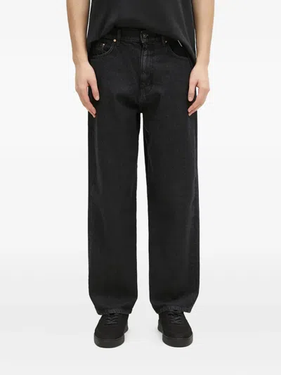 Stan Ray Patch-pocket Jeans In Black