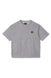Stan Ray Pinstripe Cotton Utility T-shirt In Aged Hickory Stripe
